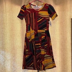 *BRAND NEW, NEVER WORN* Lularoe Amelia Dress